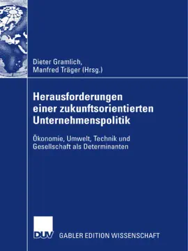 Read: Herausforderungen einer zukunftsorientierten Book Unternehmenspolitik