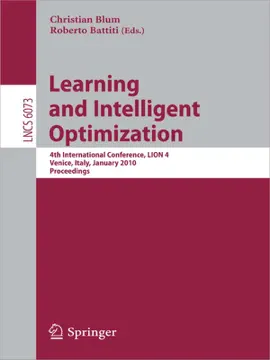 Read: Learning and Intelligent Optimization Book