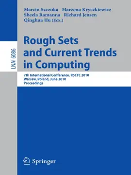 Read: Rough Sets and Current Trends Book in Computing