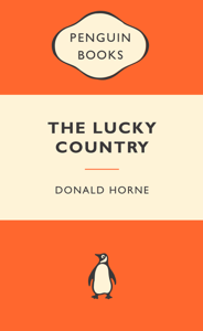 The Lucky Country: Popular Penguins - Donald Horne Cover Art