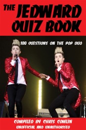 Book cover for The Jedward Quiz Book by Chris Cowlin