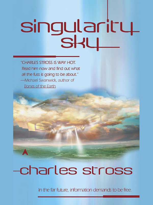 Singularity Sky cover