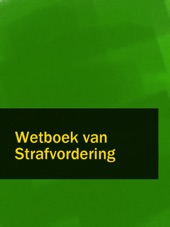 Book cover for Wetboek van Strafvordering - WvSv by Nederland