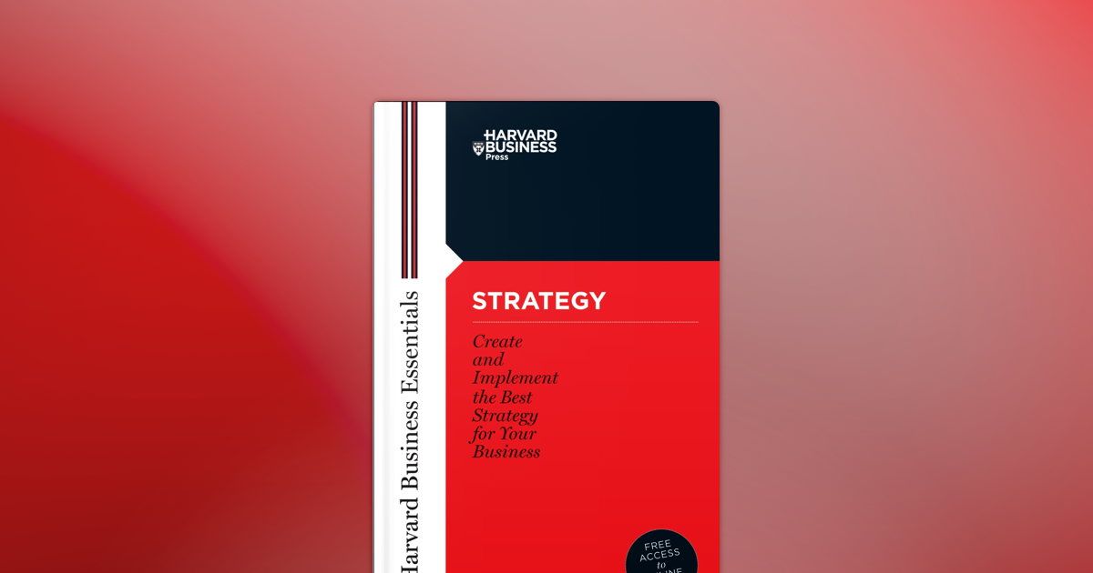 ‎Harvard Business Essentials - Book Series on Apple Books