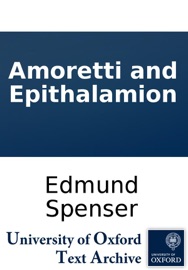 Amoretti and Epithalamion - Edmund Spenser