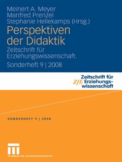 Perspektiven der Didaktik by Meinert A. Meyer, Manfred Prenzel & Stephanie Hellekamps