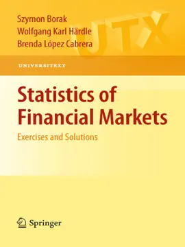 Read: Statistics of Book Financial Markets