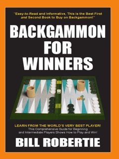 Backgammon for Winners by Bill Robertie