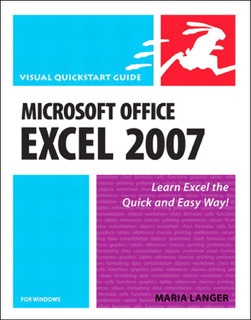 Microsoft Office Excel 2007 for Windows by Maria Langer