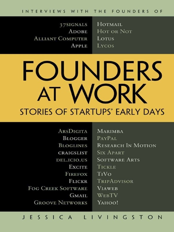 Founders at Work: Stories of Startups' Early Days