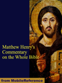 Matthew Henry's Commentary on the Whole Bible - Matthew Henry