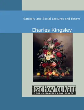 Sanitary and Social Lectures and Essays