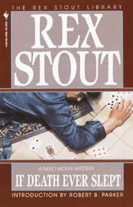 If Death Ever Slept - Rex Stout Cover Art
