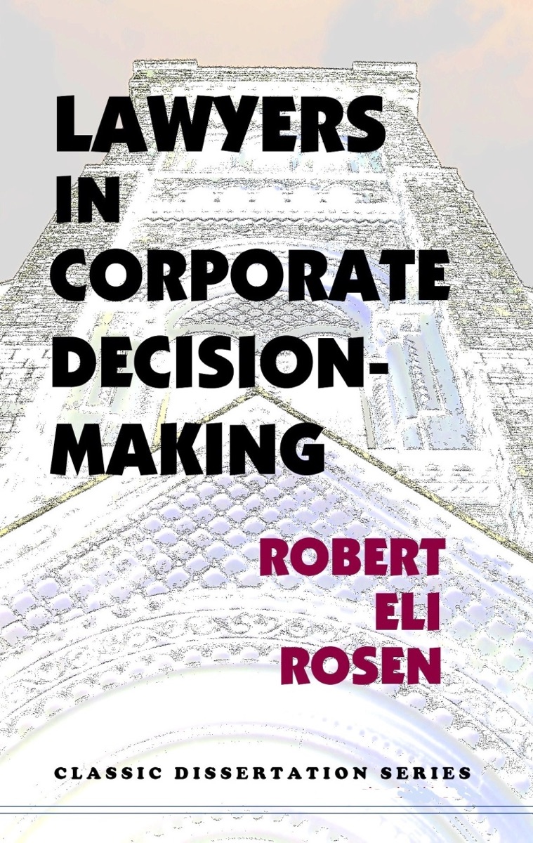 Lawyers in Corporate Decision-making cover