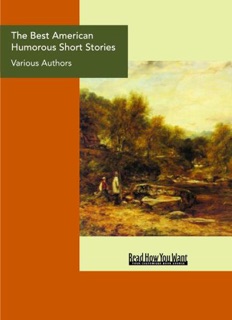 The Best American Humorous Short Stories by George Pope Morris