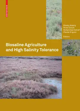 Read: Biosaline Agriculture Book and High Salinity Tolerance