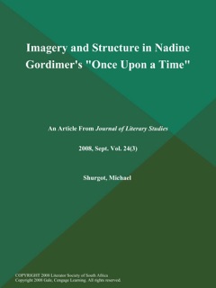 Imagery and Structure in Nadine Gordimer's 