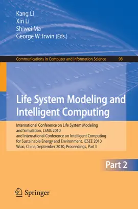Read: Book Life System Modeling and Intelligent Computing
