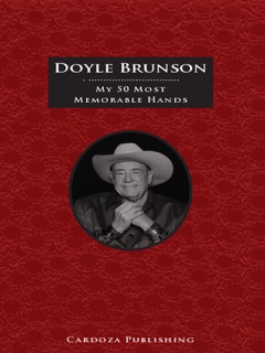 My 50 Most Memorable Hands by Brunson