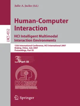 Read: Human-Computer Interaction. HCI Book Intelligent Multimodal Interaction Environments