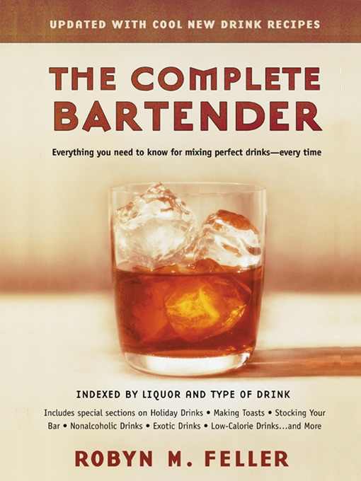 The Complete Bartender cover