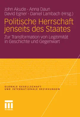 Read: Politische Herrschaft jenseits des Staates Book
