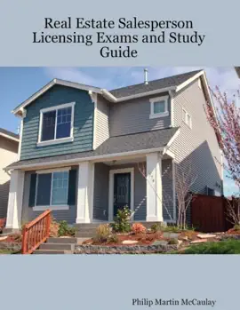 Real Estate Salesperson Licensing Exams And Study Guide