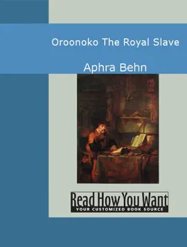 Read: Oroonoko