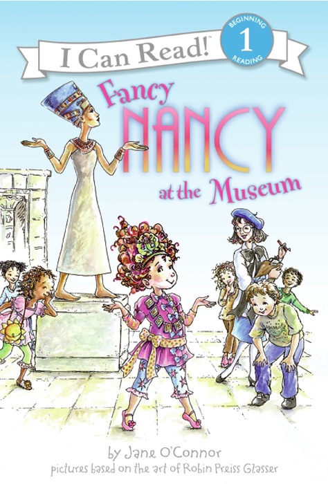 Fancy Nancy at the museum cover