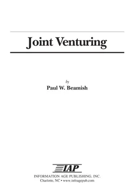 Read: Joint Venturing Book