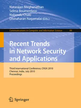Read: Recent Trends in Book Network Security and Applications