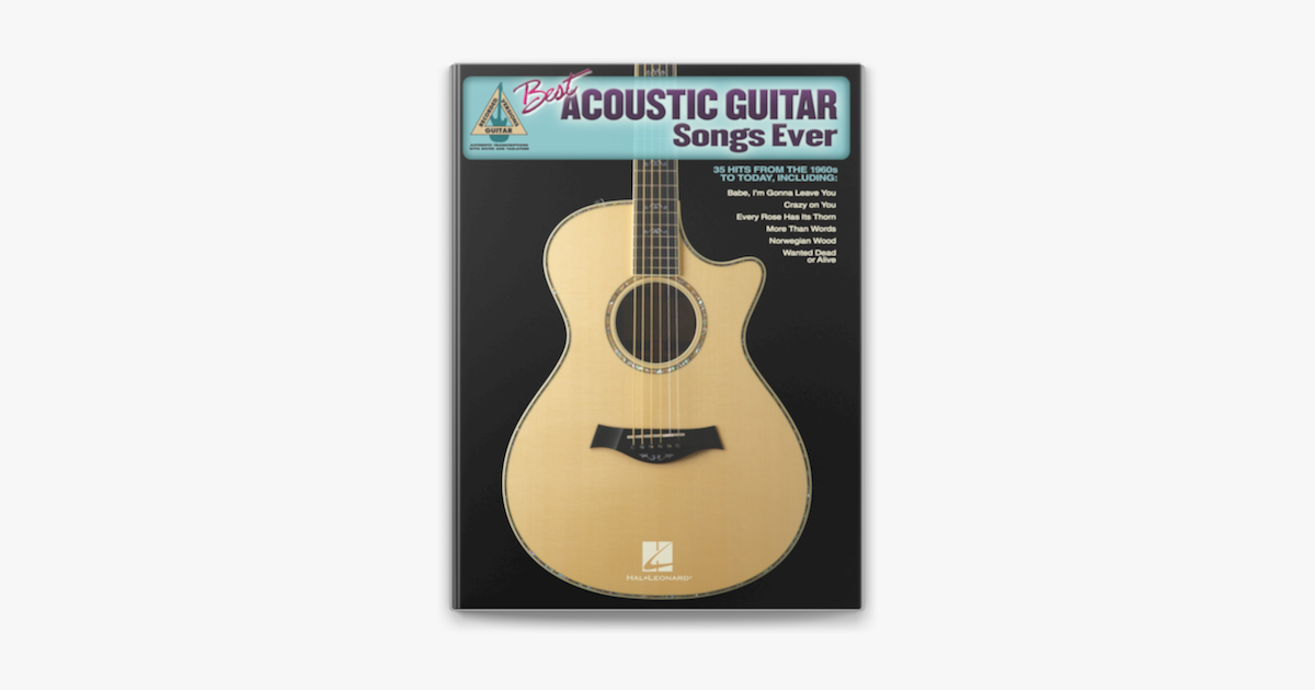 ‎Best Acoustic Guitar Songs Ever (Songbook) on Apple Books