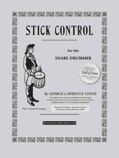 Book cover for Stick Control by George Lawrence Stone