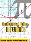Mathematical Tables: Table of integrals (antiderivative functions)