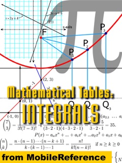 Mathematical Tables: Table of integrals (antiderivative functions) by MobileReference