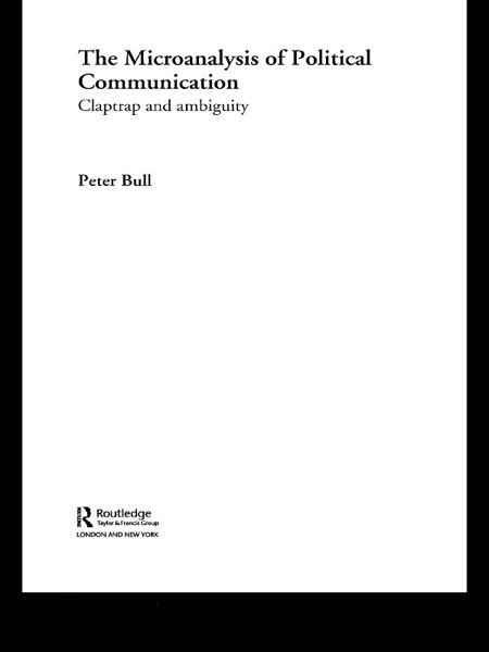 Cover of Microanalysis of Political Communication
