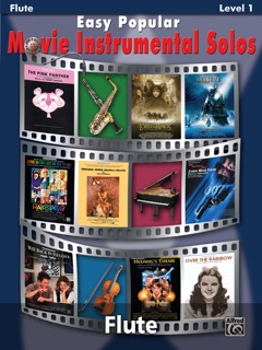 Easy Pop Movie: Flute Instrumental Solos by Alfred Music