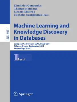 Read: Machine Book Learning and Knowledge Discovery in Databases