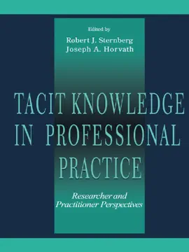 Read: Book Tacit Knowledge in Professional Practice