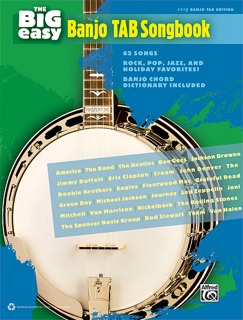 The Big Easy Banjo TAB Songbook by Alfred Music