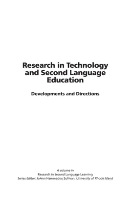Read: Book Research in Technology and Second Language Education