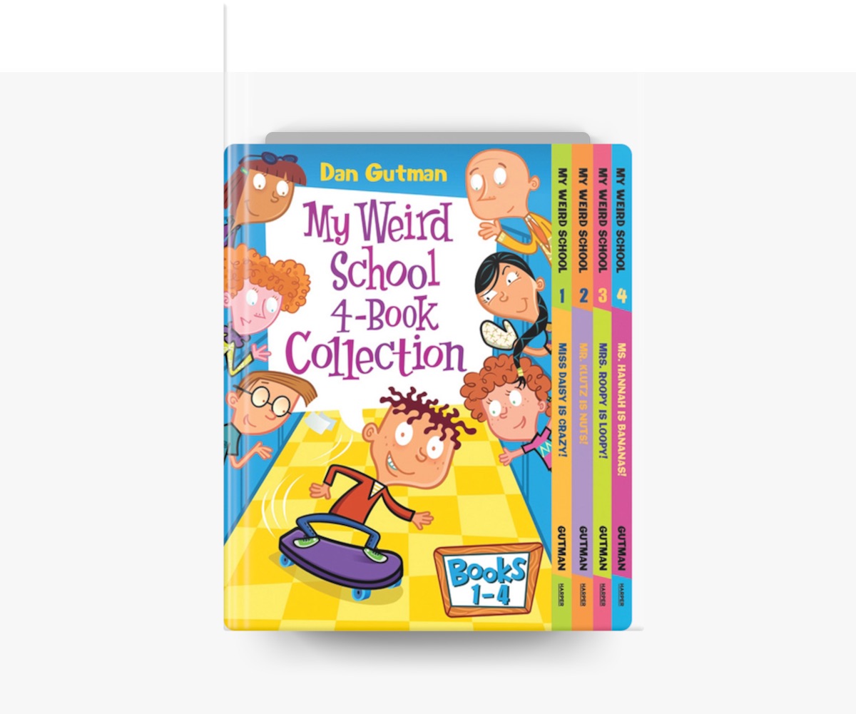 My Weird School 4-Book Collection with Bonus Material by Dan