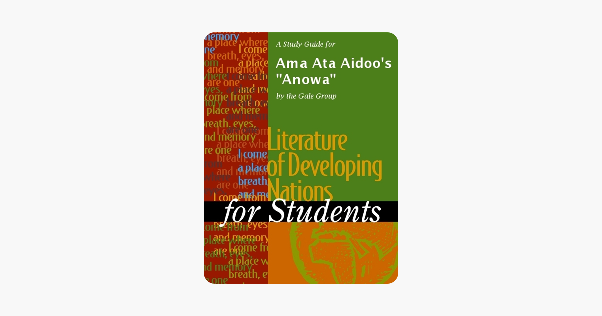 ‎a Study Guide For Ama Ata Aidoo's 