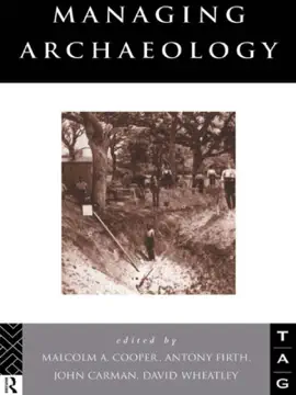 Read: Managing Archaeology Book
