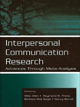 Read: Interpersonal Book Communication Research