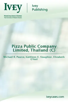 Read: Pizza Book Public Company Limited, Thailand (C)