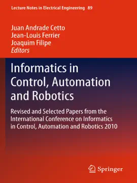Read: Informatics in Control, Automation and Book Robotics