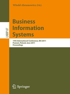 Business Information Systems by Witold Abramowicz