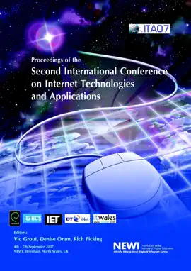 Read: Proceedings of the Second International Conference on Internet Technologies and Applications: ITA07: 4th-7th September 2007 Book