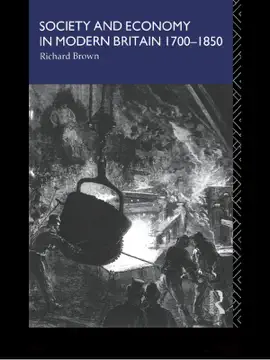 Read: Society and Economy in Modern Britain Book 1700-1850